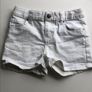 Cat and Jack White Jean Shorts Size Girls 6